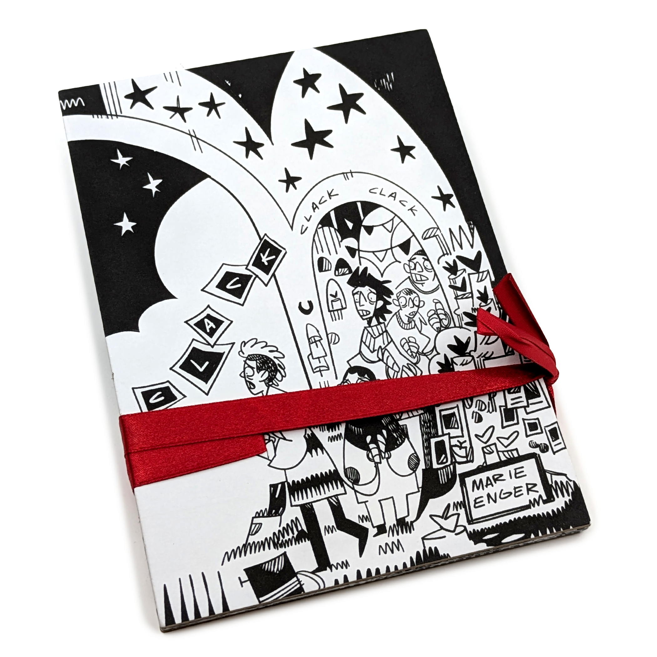 CLACK CLACK CLACK! Accordian Comic Book