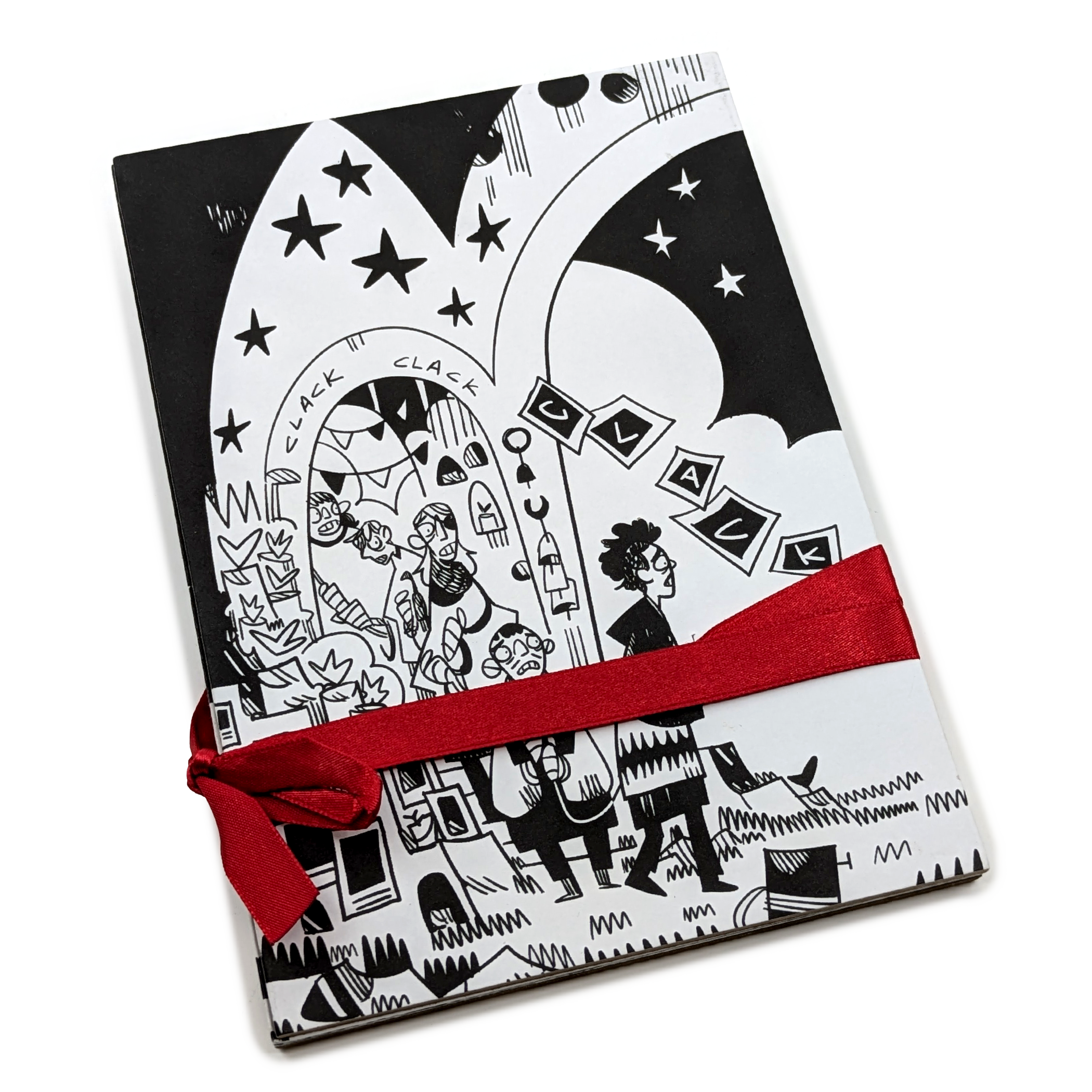 CLACK CLACK CLACK! Accordian Comic Book