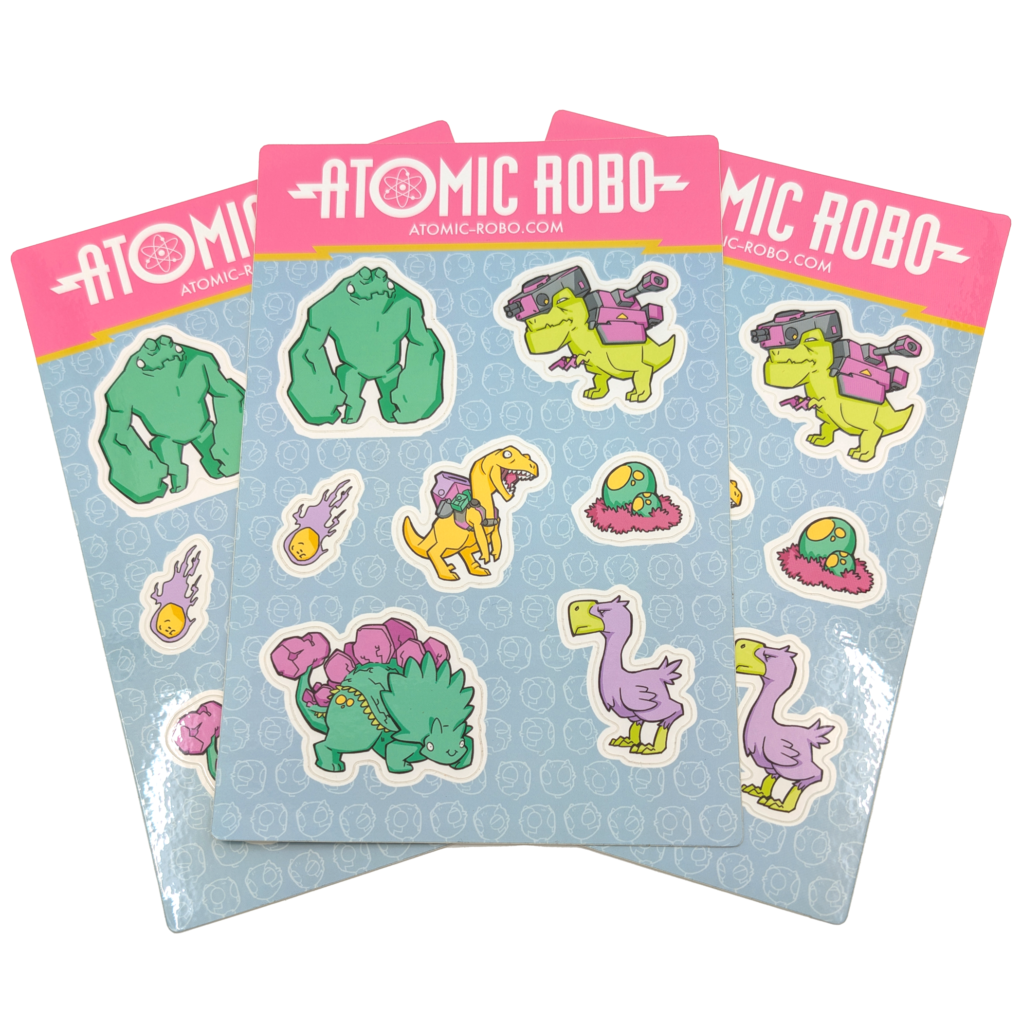 Dinosaur Sticker Sheet 1