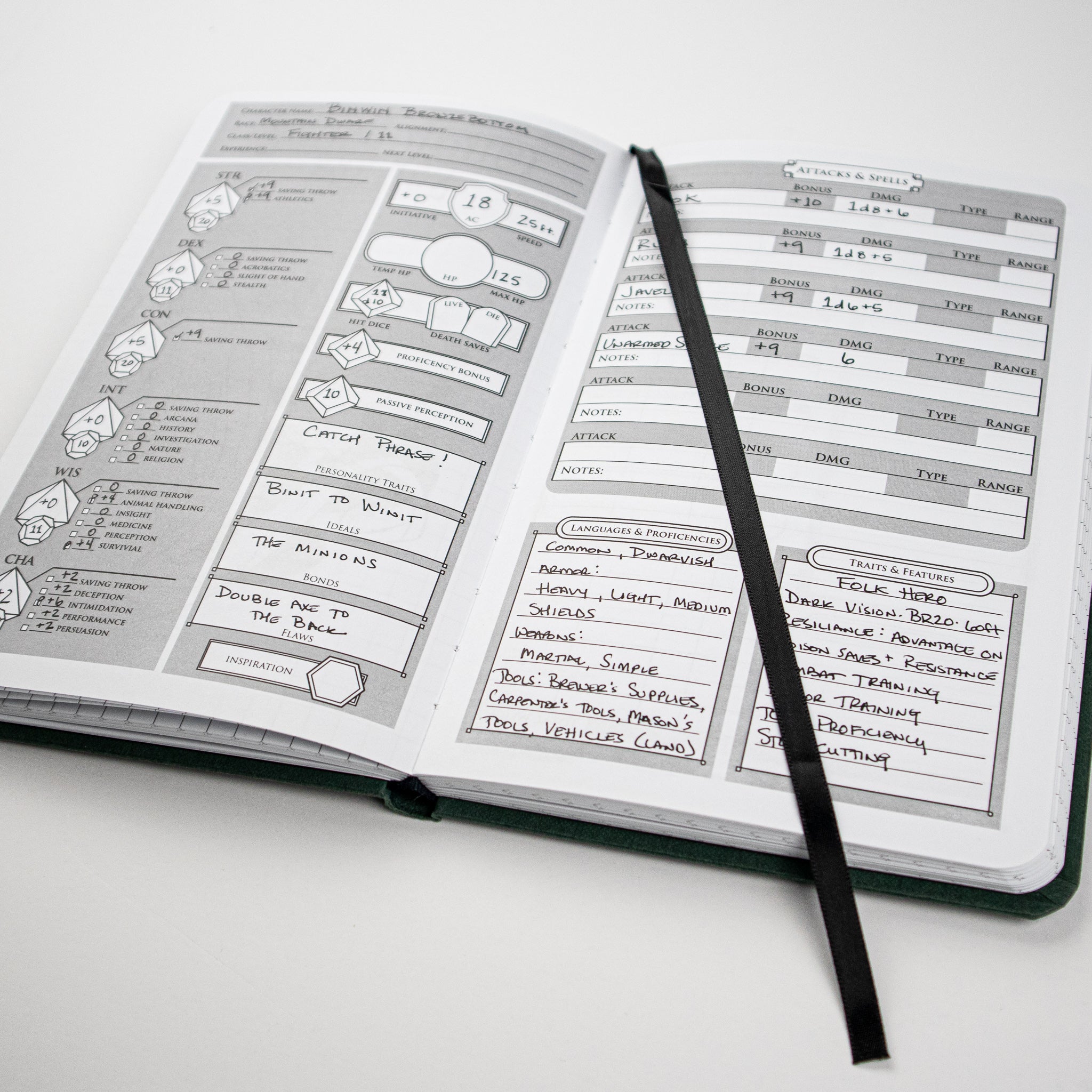 Adventure Journal - Raven Black