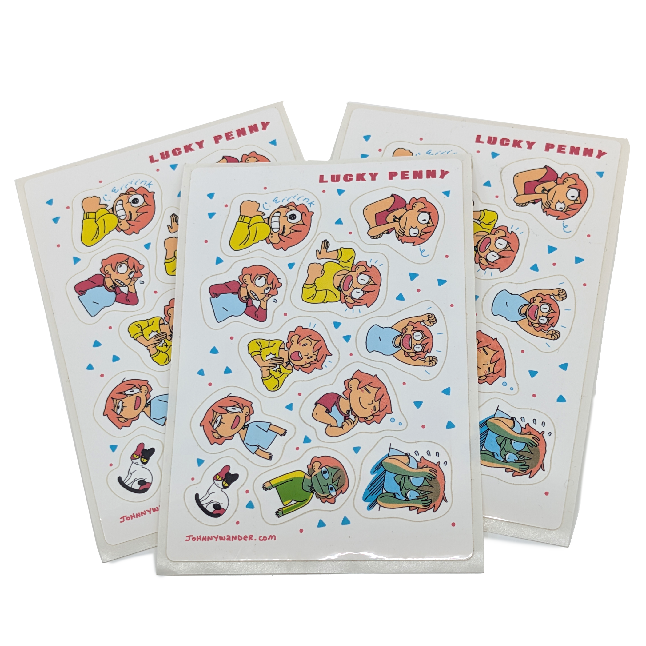Lucky Penny Sticker Sheet