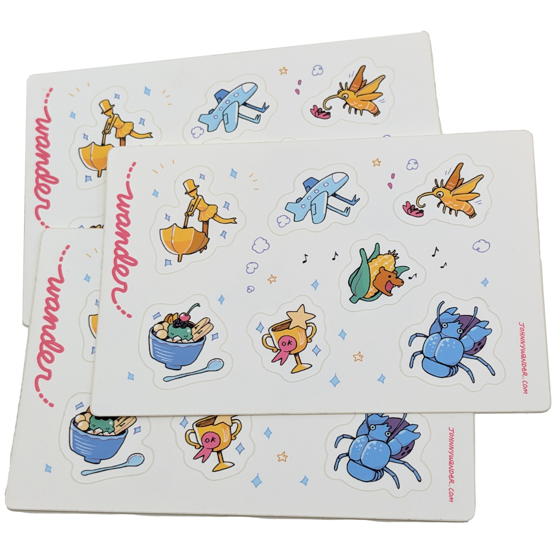 Travelogue Sticker Sheet