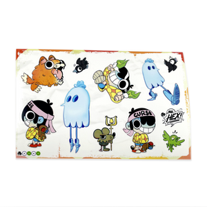 Aw Hex Sticker Sheets