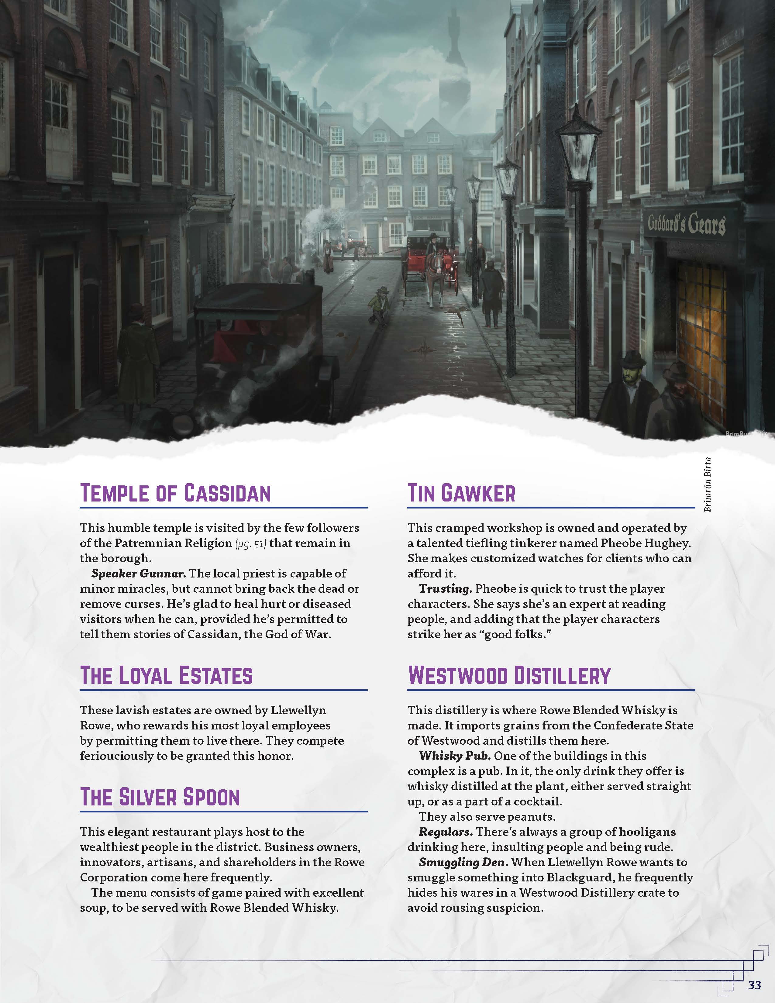 The Broadsheet #1: The Road to Blackguard