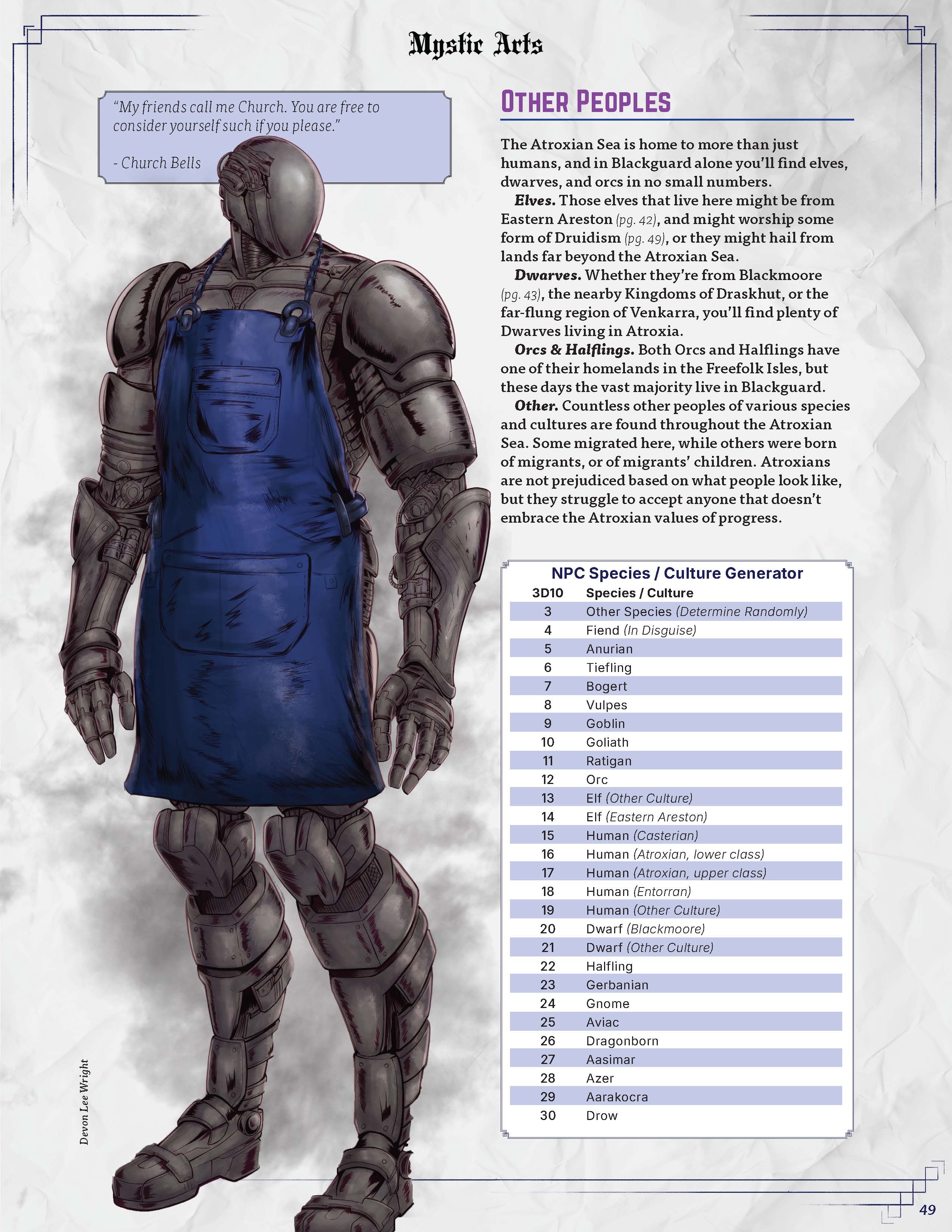 The Broadsheet #1: The Road to Blackguard