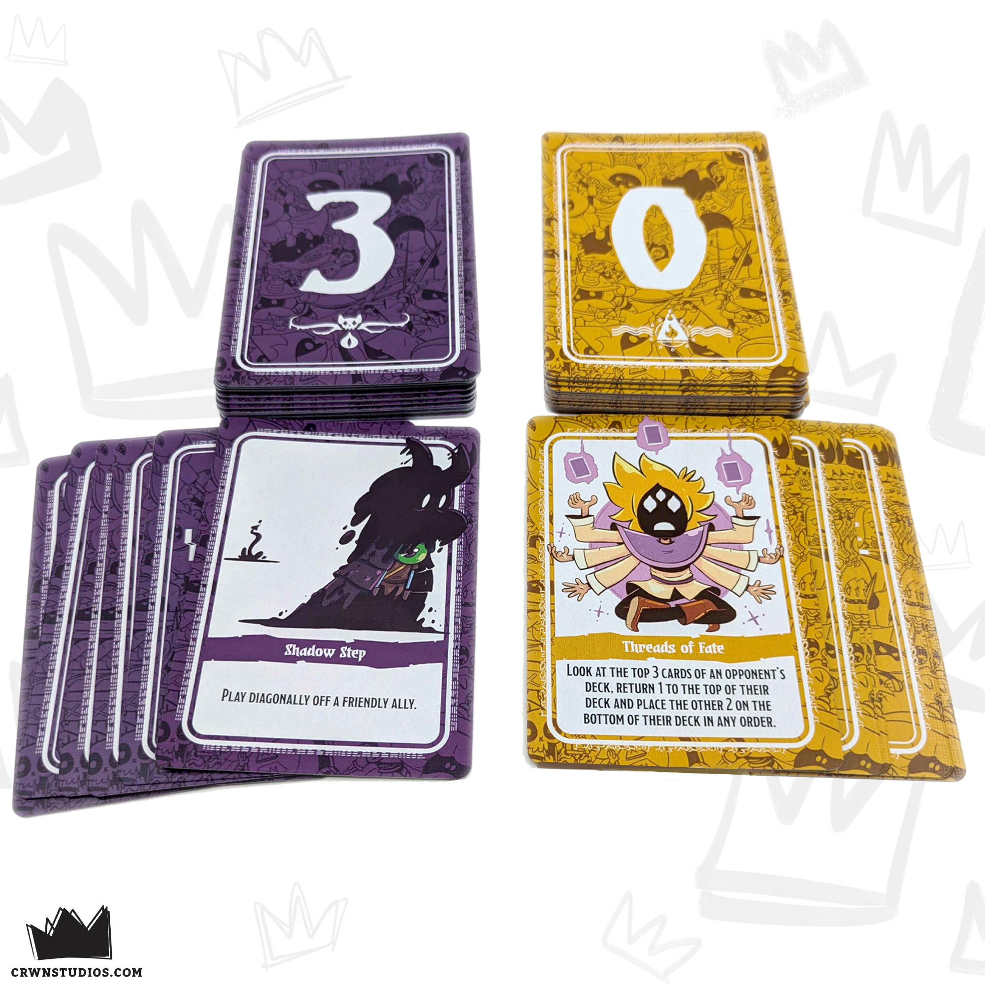 Impasse Card Game - Warlock X Sorcerer Colorway