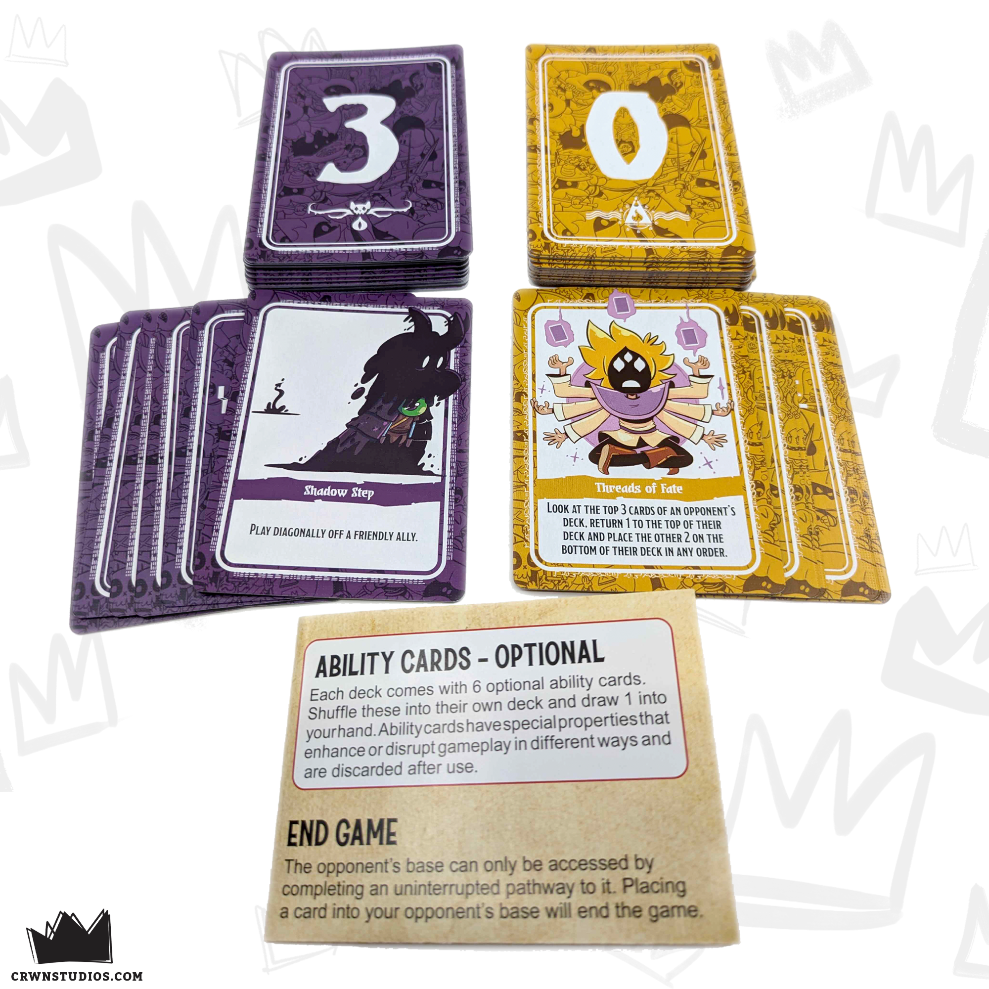 Impasse Card Game - Warlock X Sorcerer Colorway