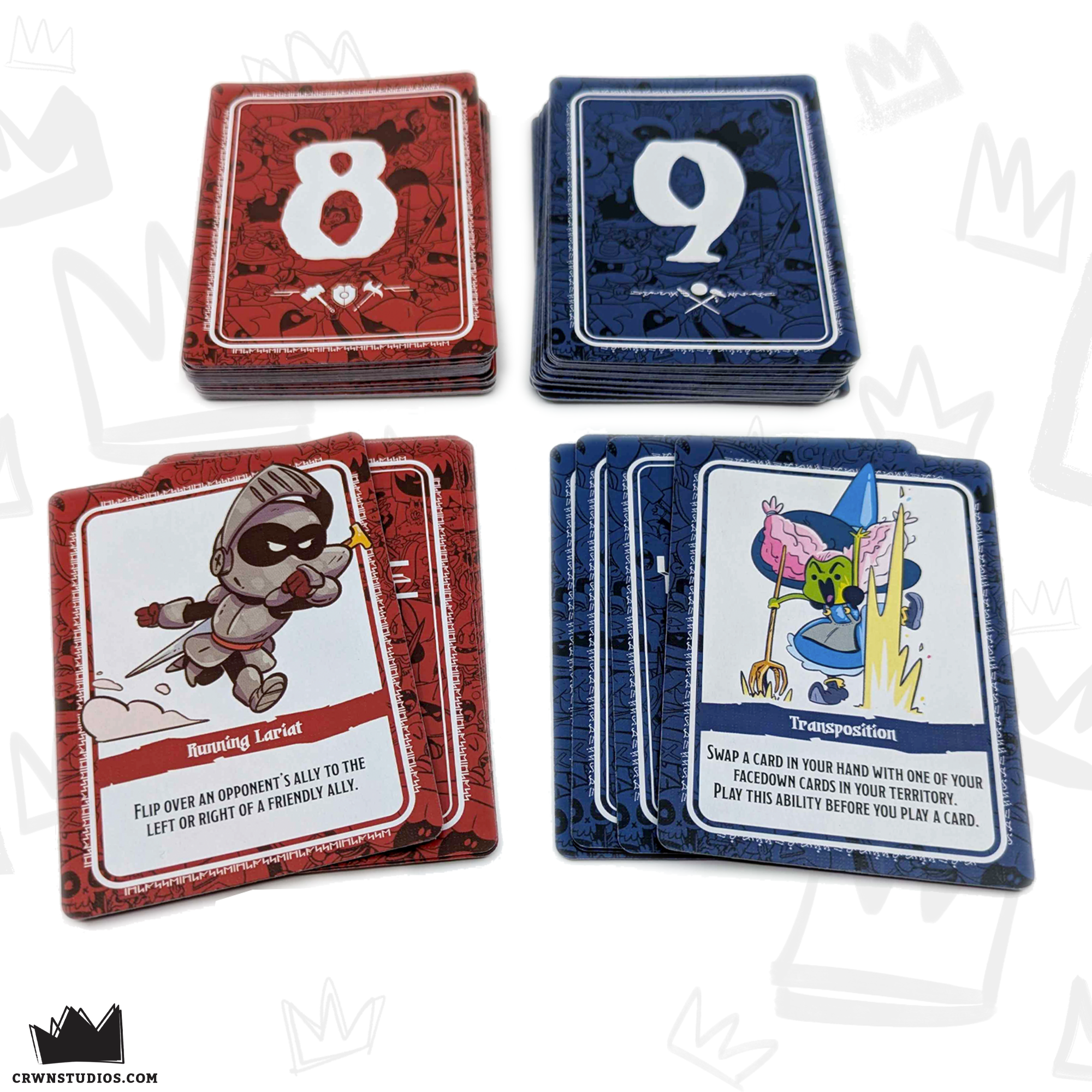 Impasse Card Game - Warrior X Wizard Colorway