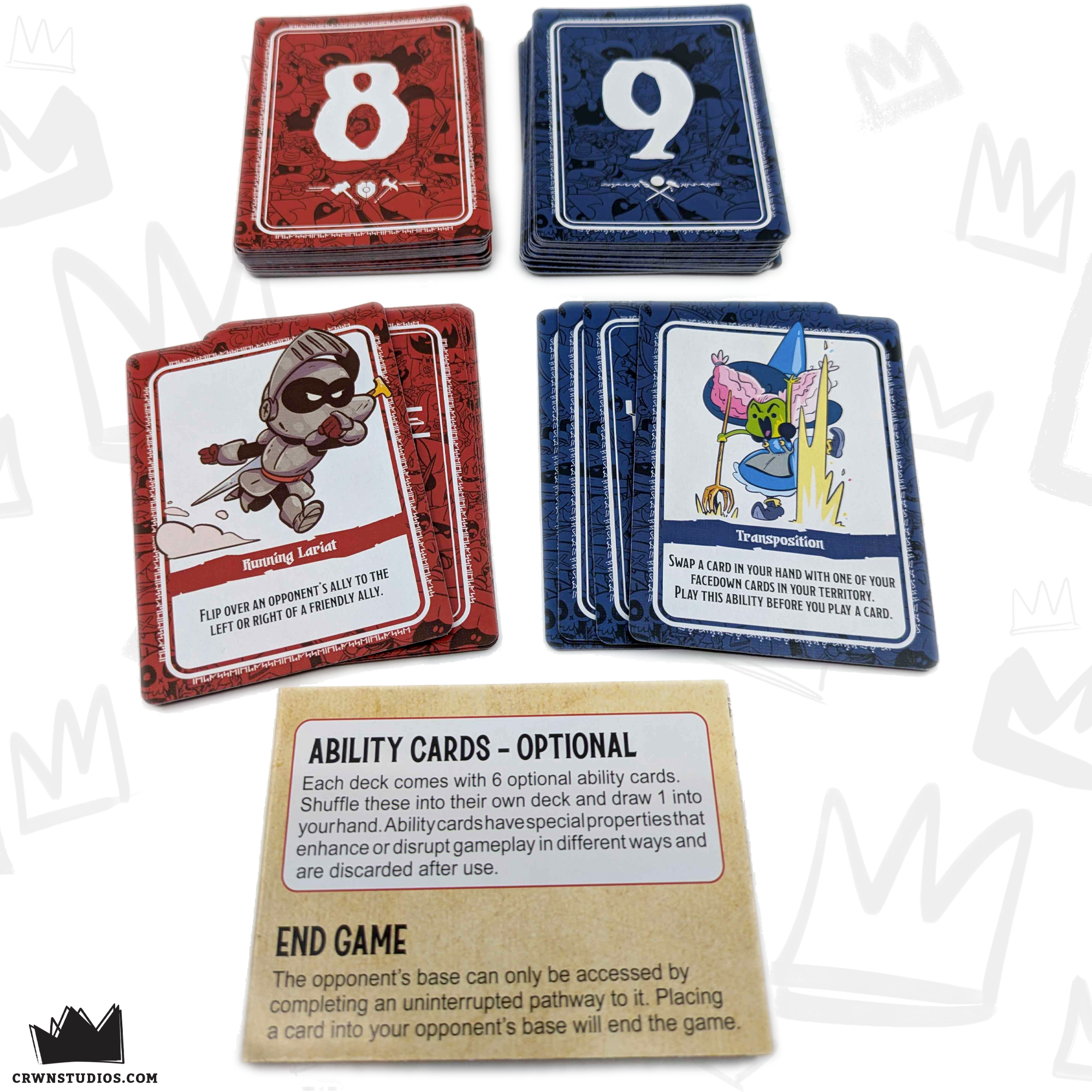 Impasse Card Game - Warrior X Wizard Colorway